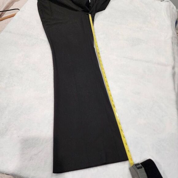 Ann Taylor Loft Dress Pants Womens Size 6 black Wide Leg Pockets Formal Pants - Picture 5 of 8